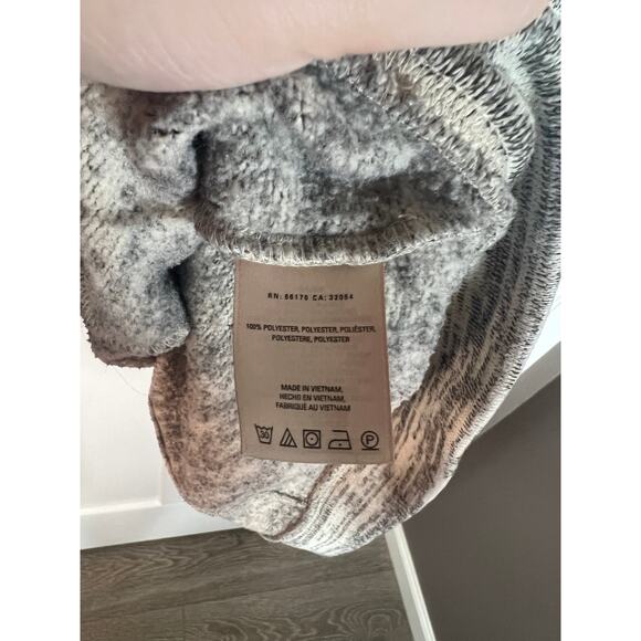 Anthropologie Saturday Sunday Cowl Gray Oversized Marl Pullover Sweater Size S - Picture 8 of 10